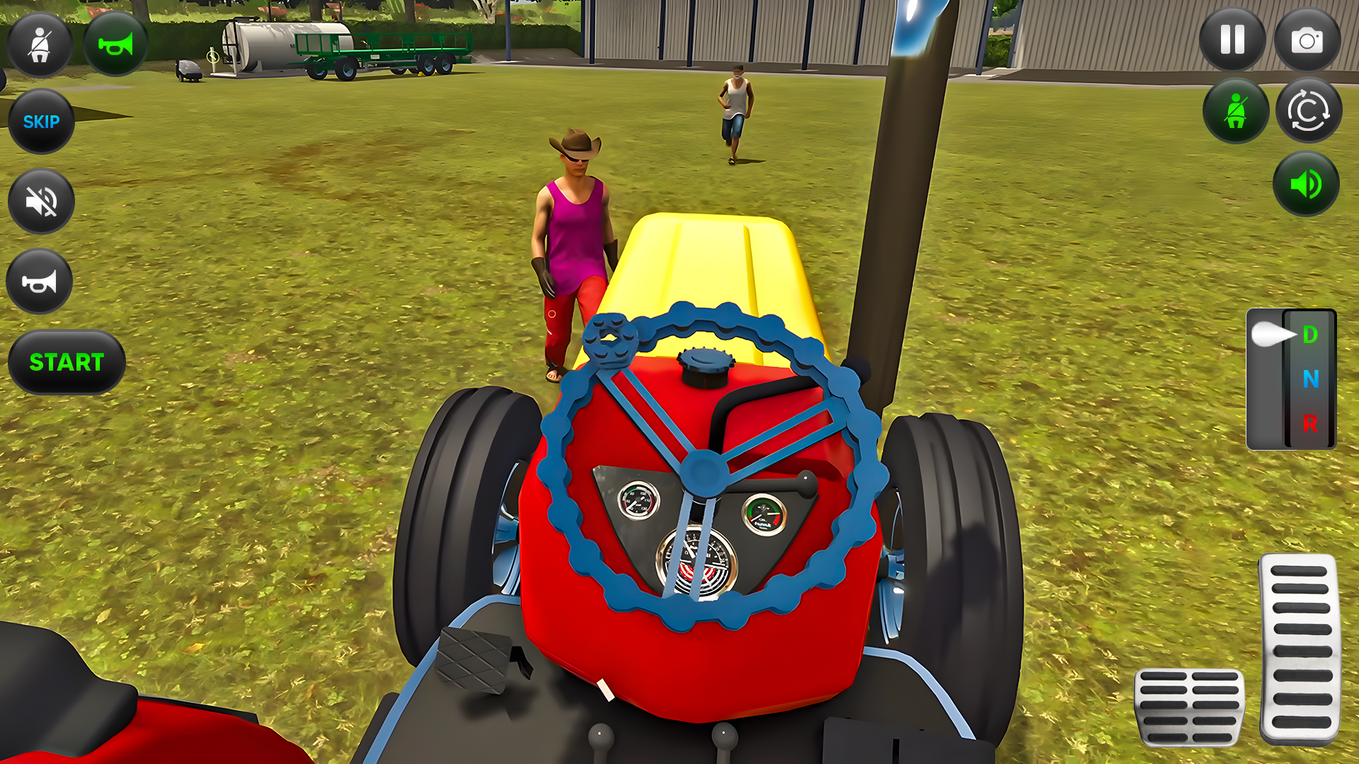 اسکرین شات 3 بازی Cargo Tractor Farming Games 3D