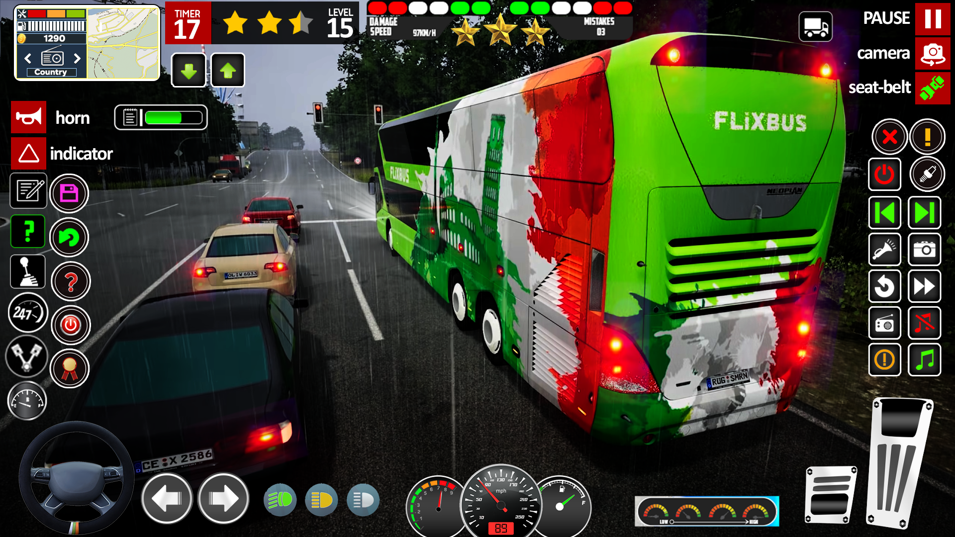 اسکرین شات 4 بازی City Bus Games: Bus Driving 3D
