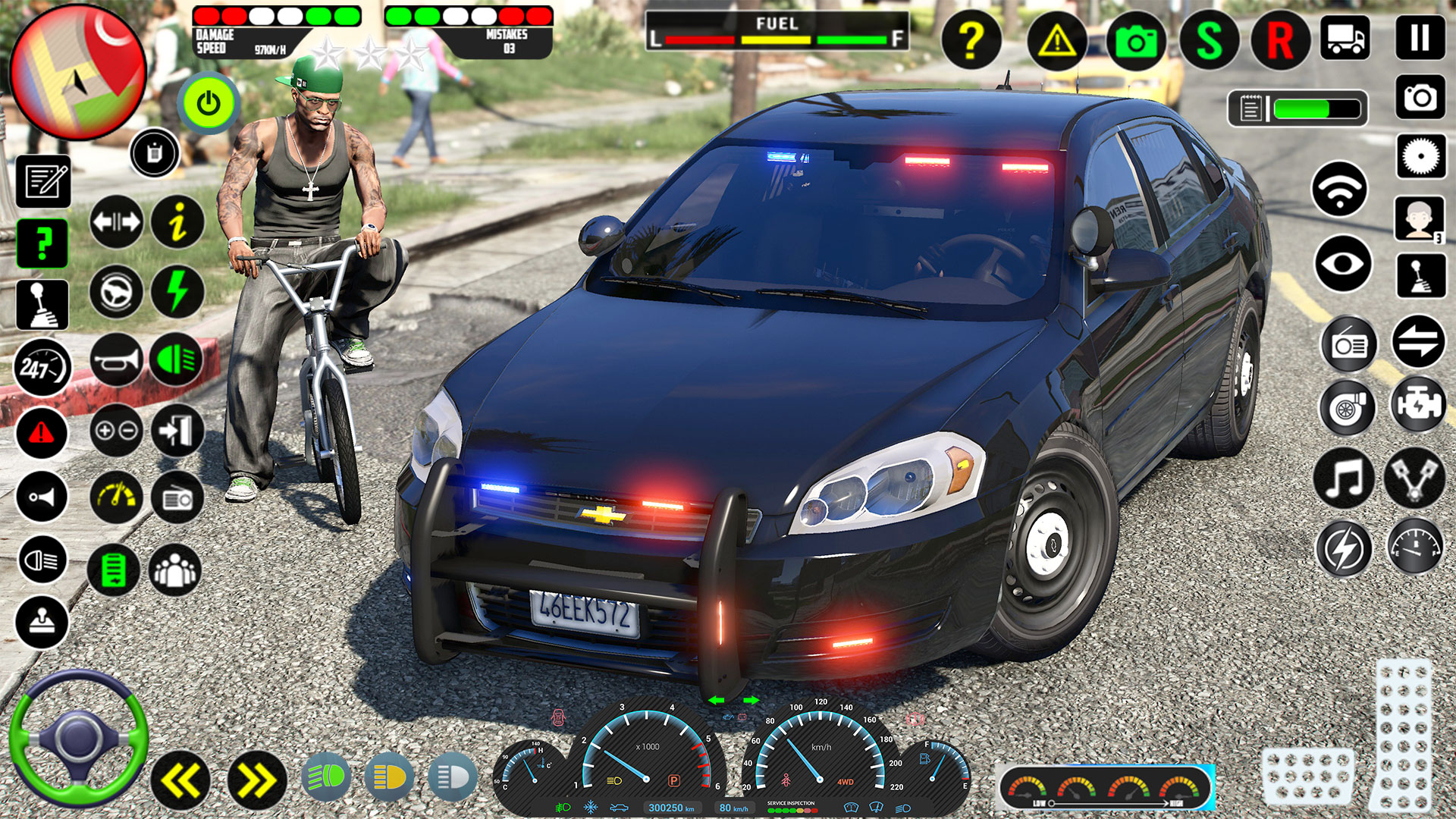 اسکرین شات 2 بازی US Police Car Driving Games 3D