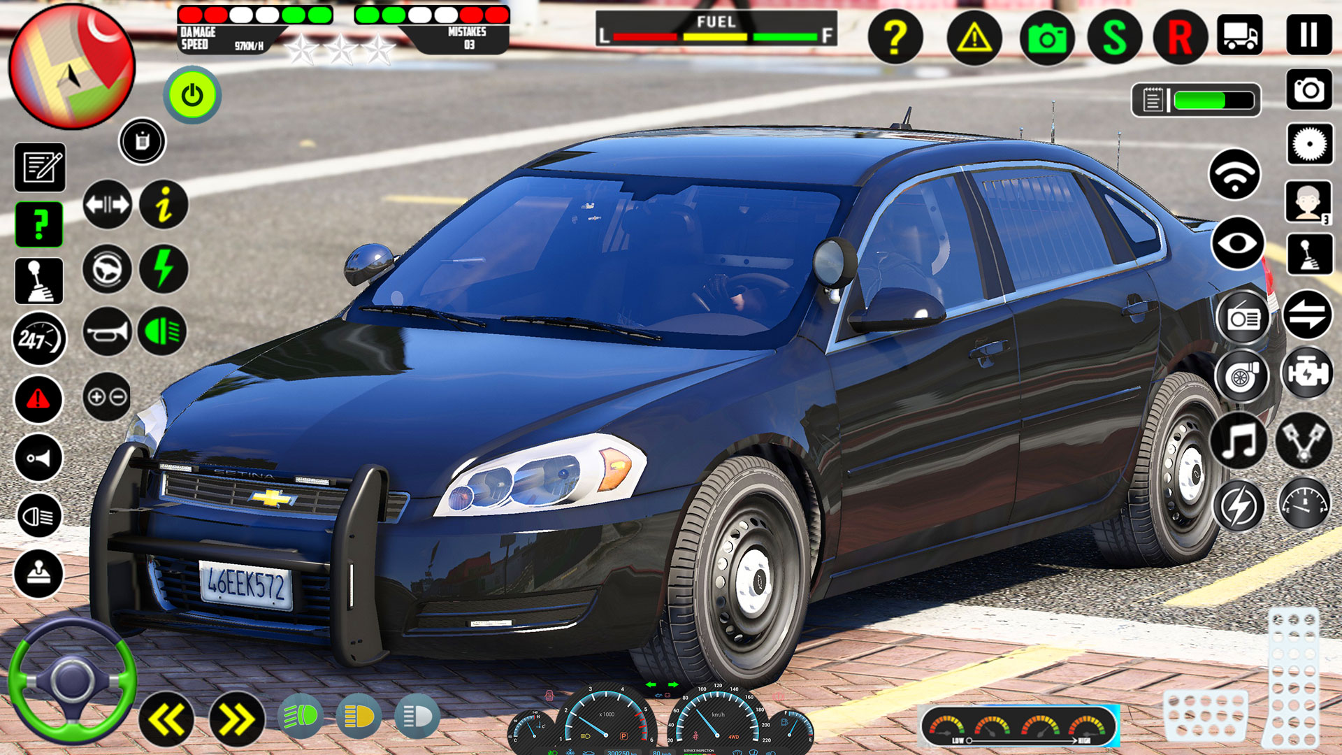 اسکرین شات 7 بازی US Police Car Driving Games 3D