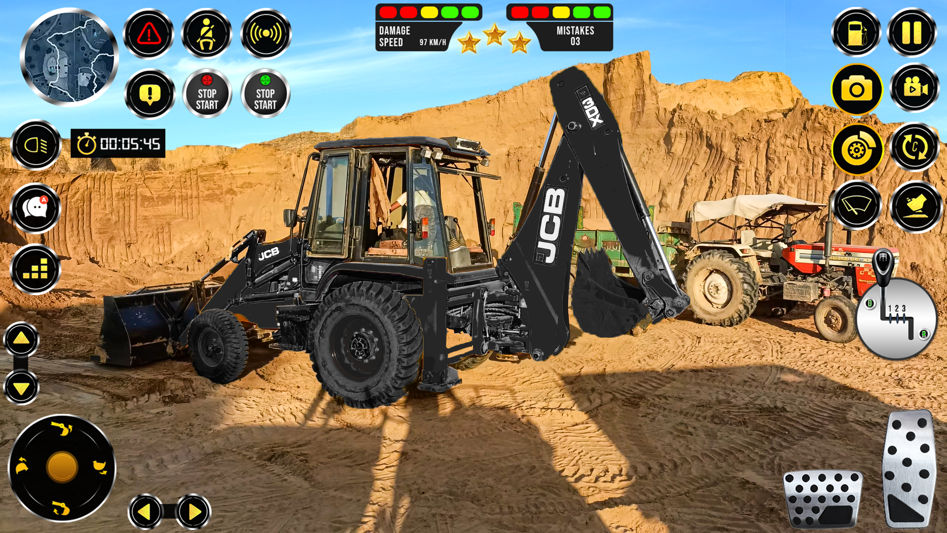 اسکرین شات 6 بازی City Construction 3D- JCB Game
