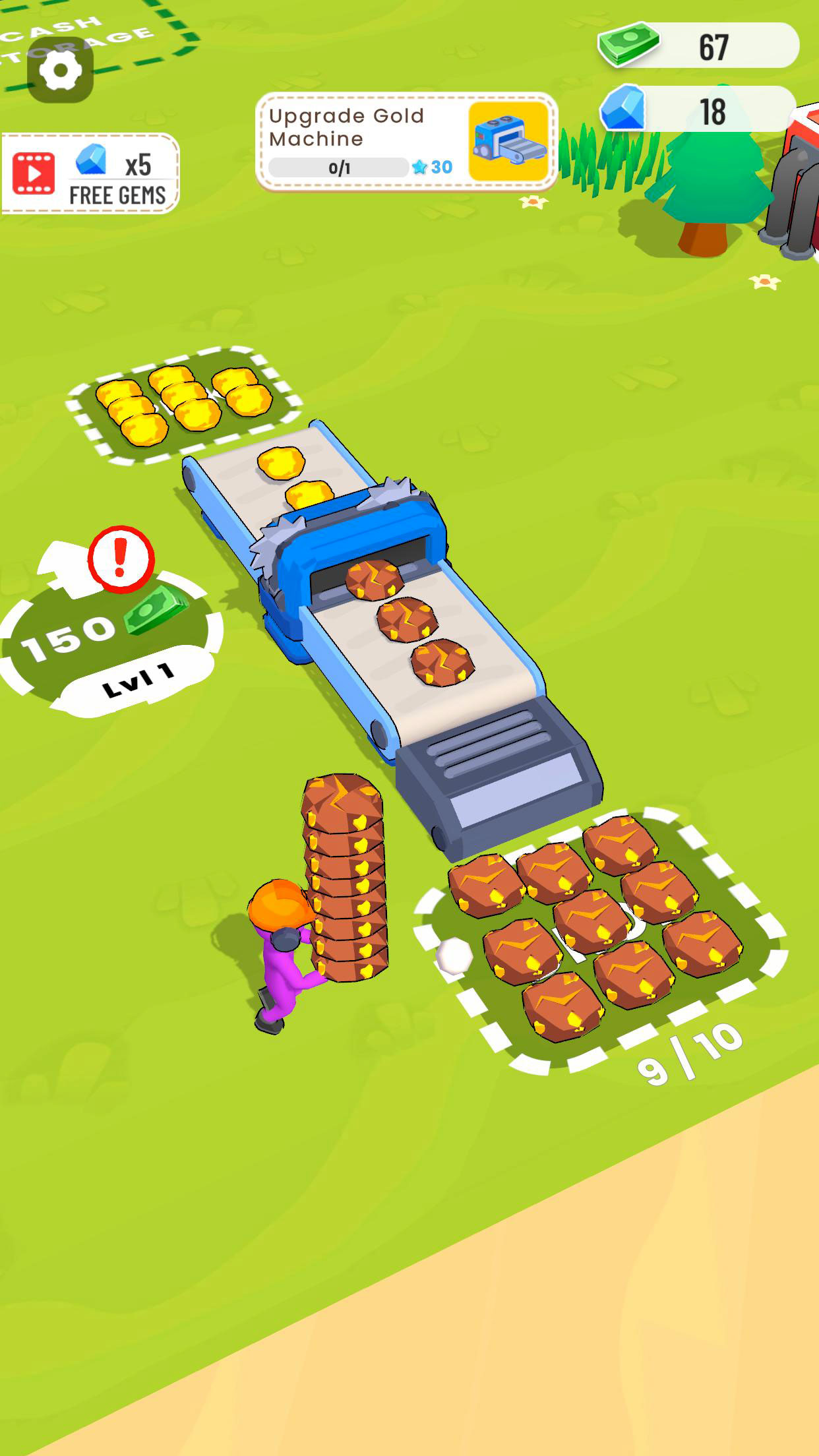 اسکرین شات 4 بازی Mine & Dig - Drill Game