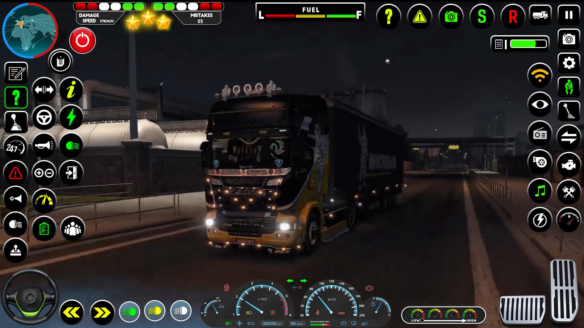 اسکرین شات 6 بازی Euro Truck Driving Games