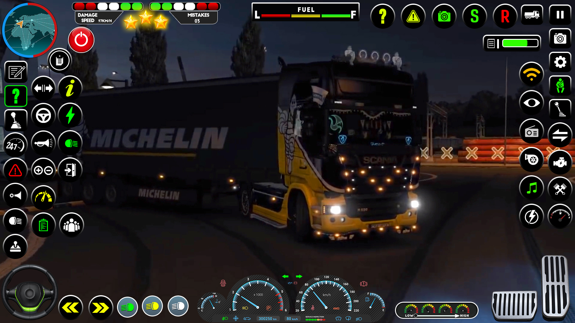 اسکرین شات 3 بازی Euro Truck Driving Games