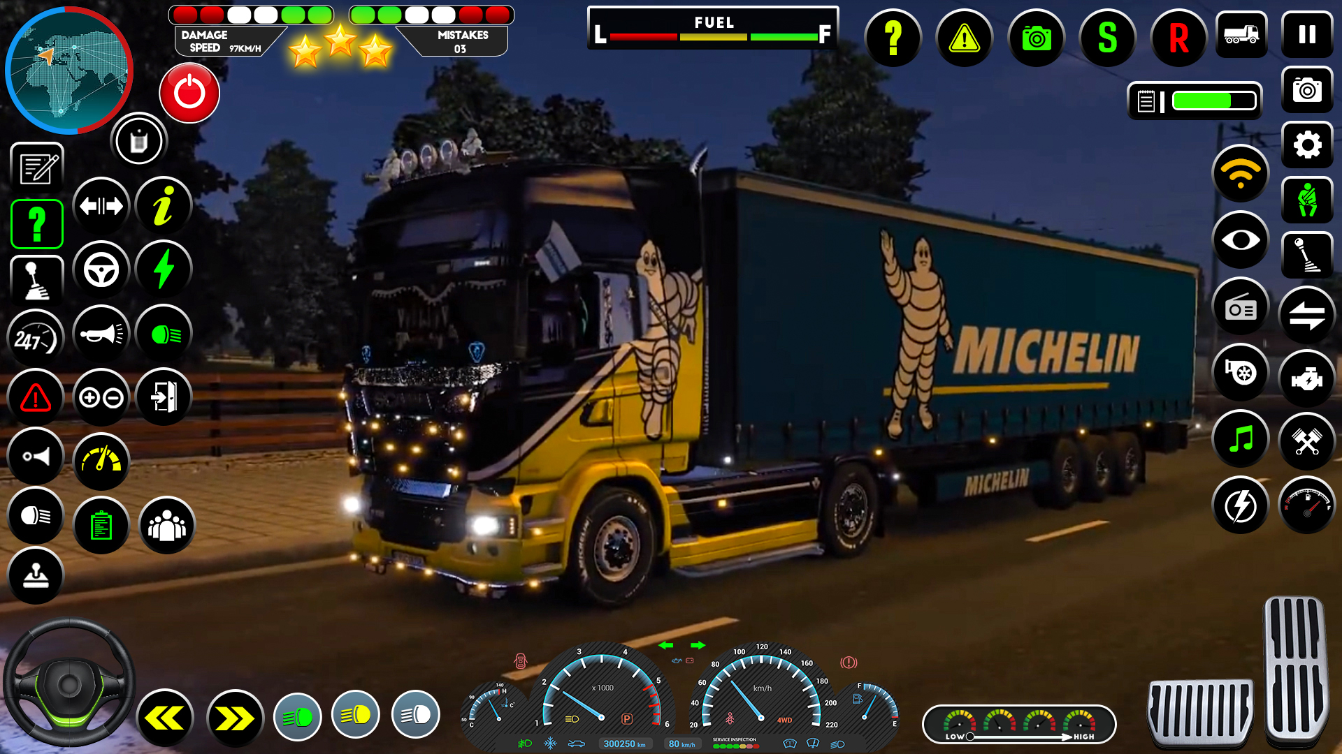 اسکرین شات 2 بازی Euro Truck Driving Games