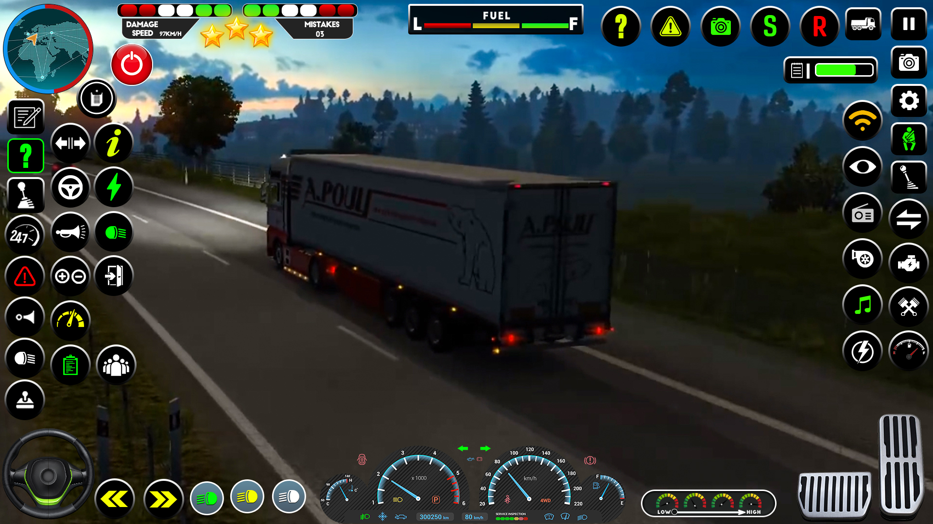 اسکرین شات 7 بازی Euro Truck Driving Games
