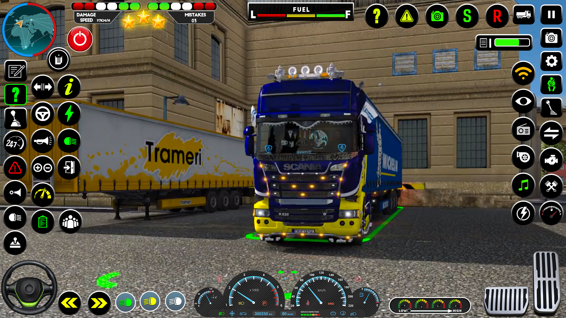 اسکرین شات 8 بازی Euro Truck Driving Games