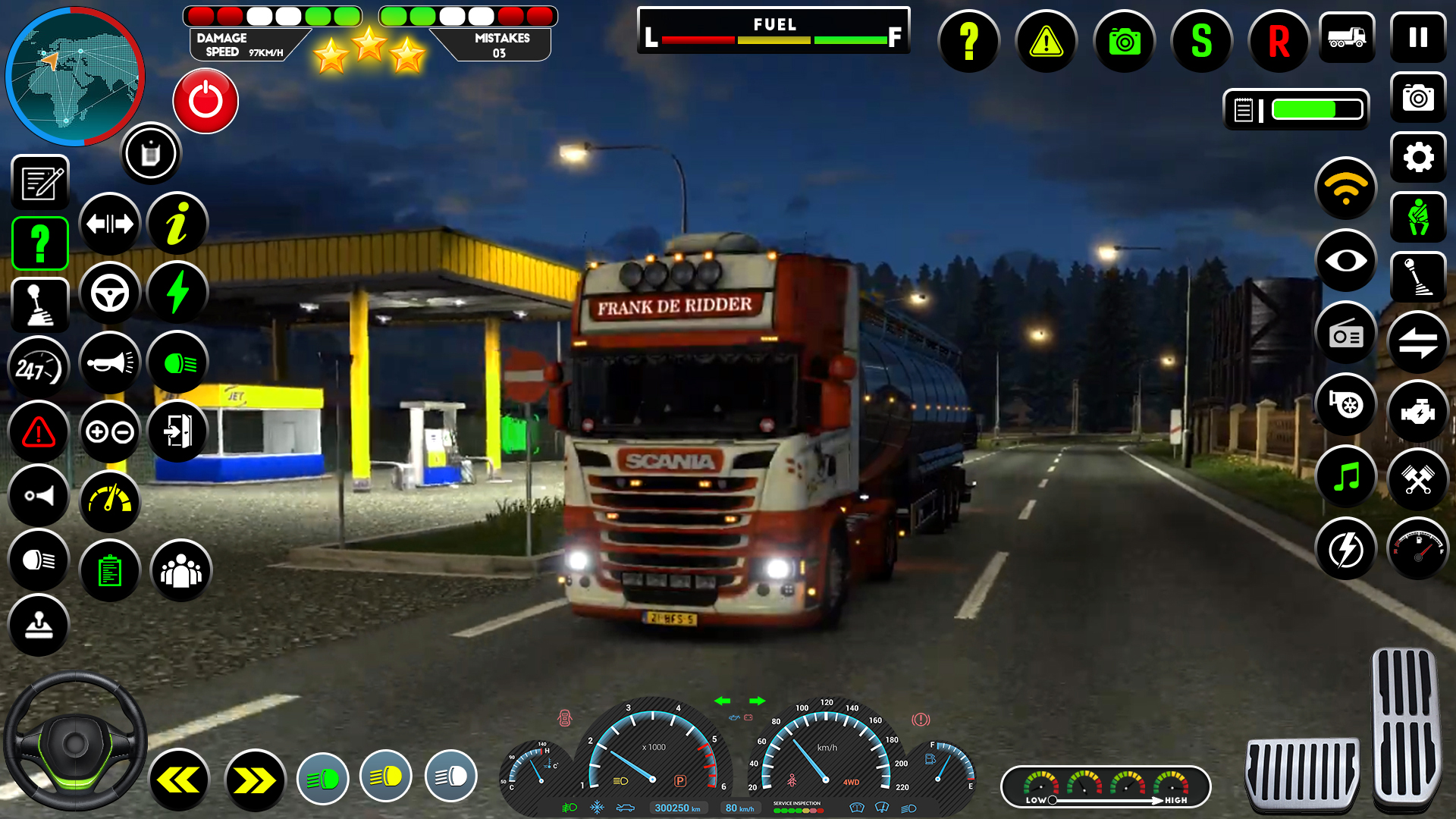 اسکرین شات 4 بازی Euro Truck Driving Games