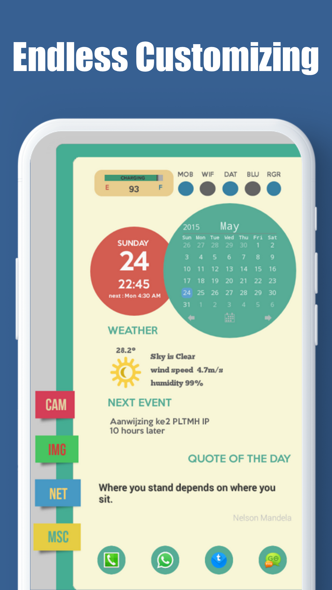 اسکرین شات 3 برنامه Total Launcher