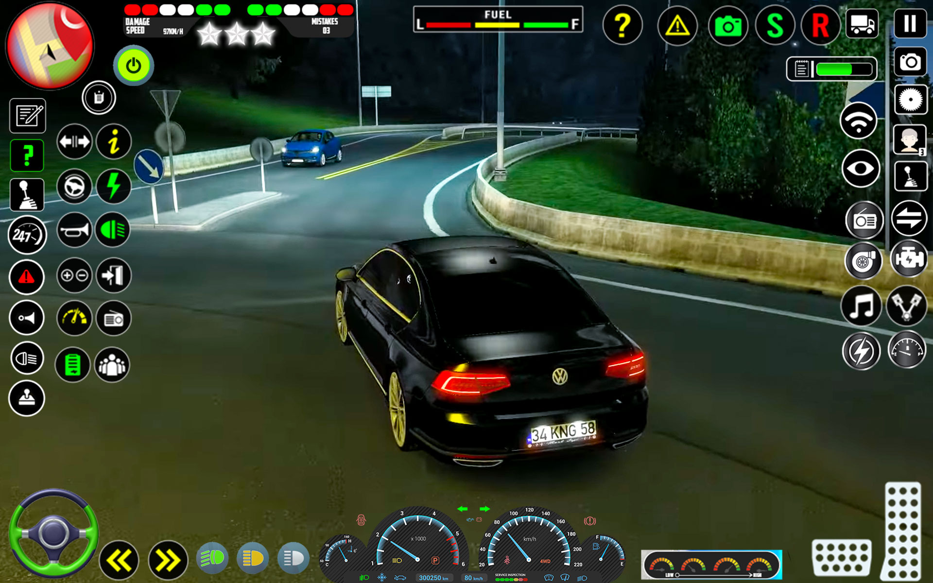اسکرین شات 2 بازی Real Car Driving Games 3D