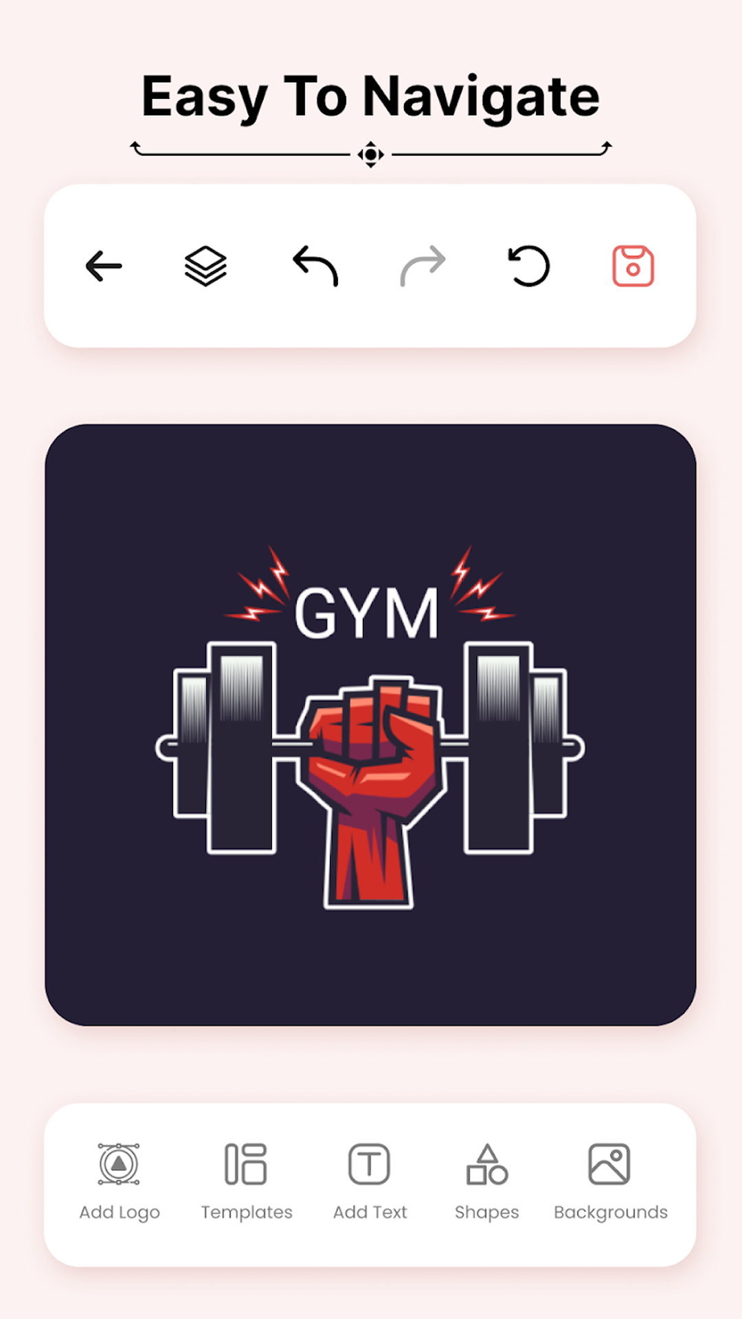 اسکرین شات 4 برنامه Logo Maker And Logo Creator 3D