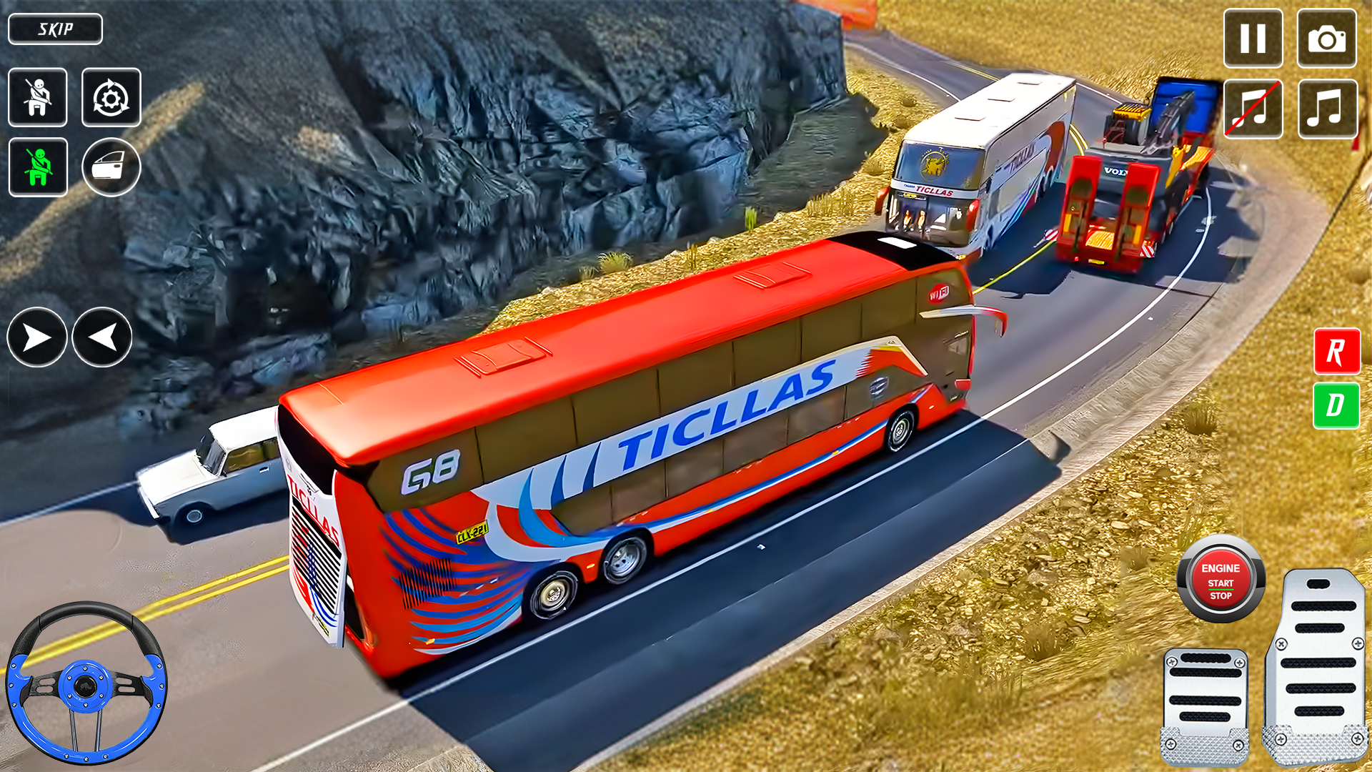 اسکرین شات 6 بازی Bus Driving Games 3D: Bus Game