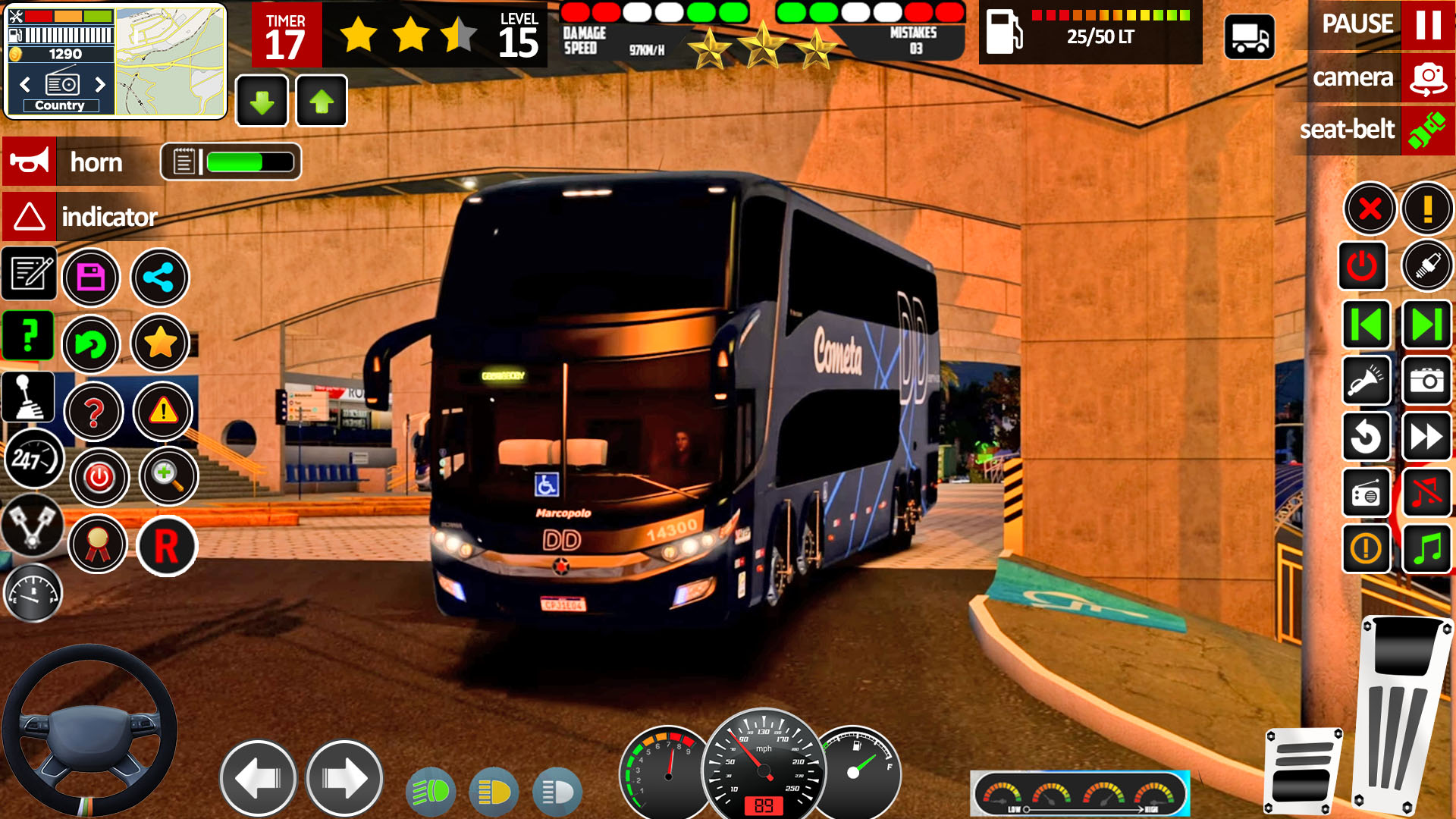 اسکرین شات 1 بازی Bus Driving Games 3D: Bus Game