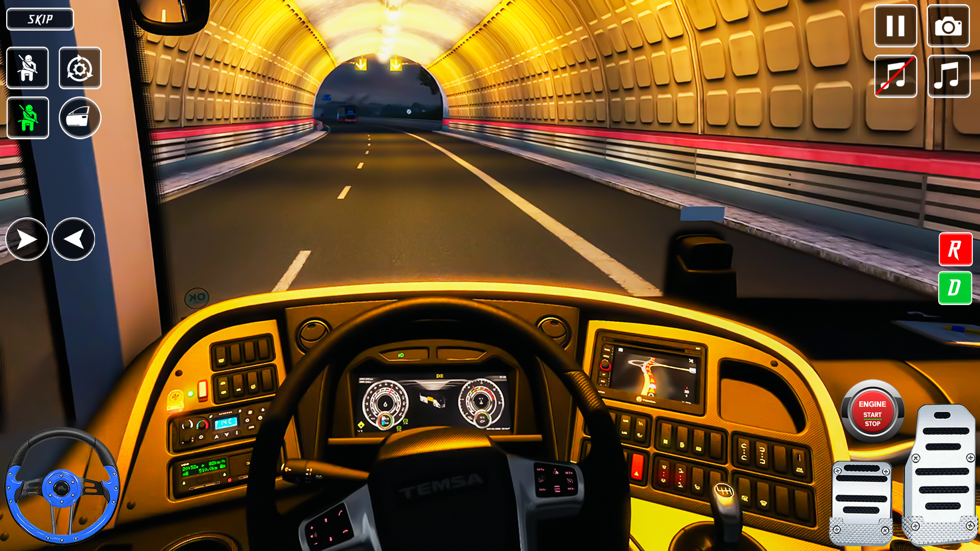 اسکرین شات 2 بازی Bus Driving Games 3D: Bus Game