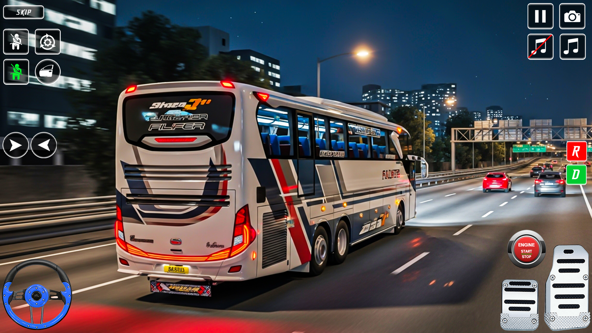 اسکرین شات 2 بازی Bus Driving Games 3D: Bus Game