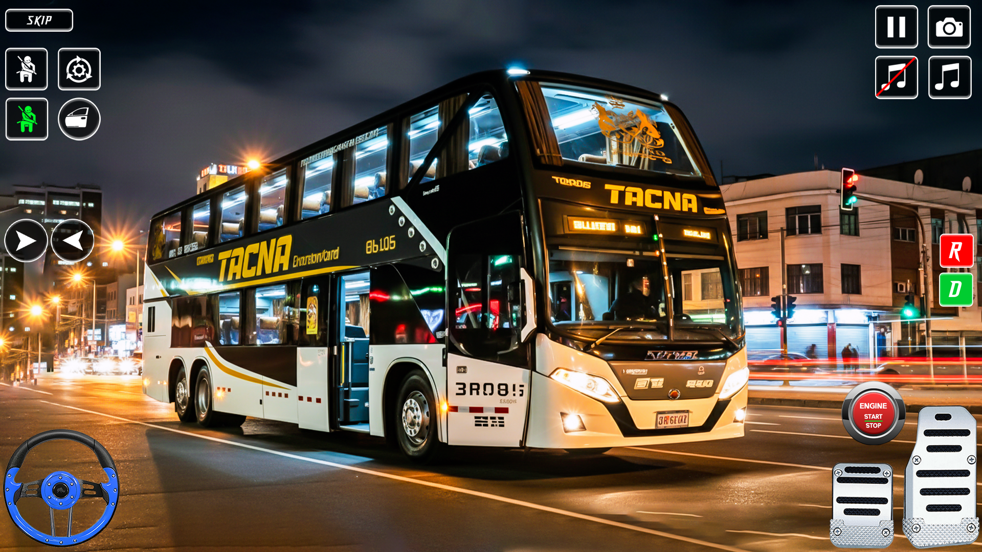 اسکرین شات 1 بازی Bus Driving Games 3D: Bus Game