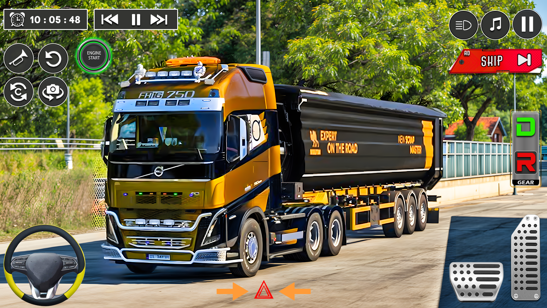 اسکرین شات 6 بازی Heavy City Truck trailer Game