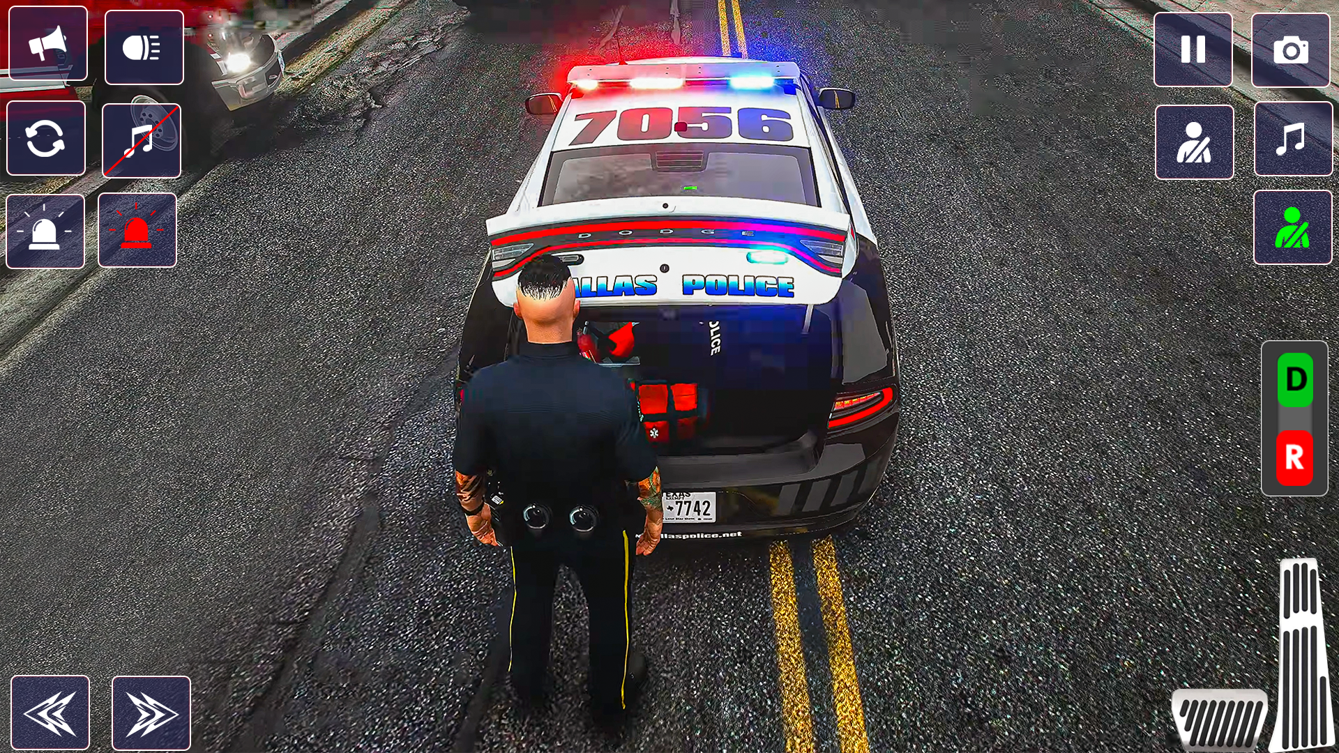 اسکرین شات 2 بازی US Police Games Car Games 3D