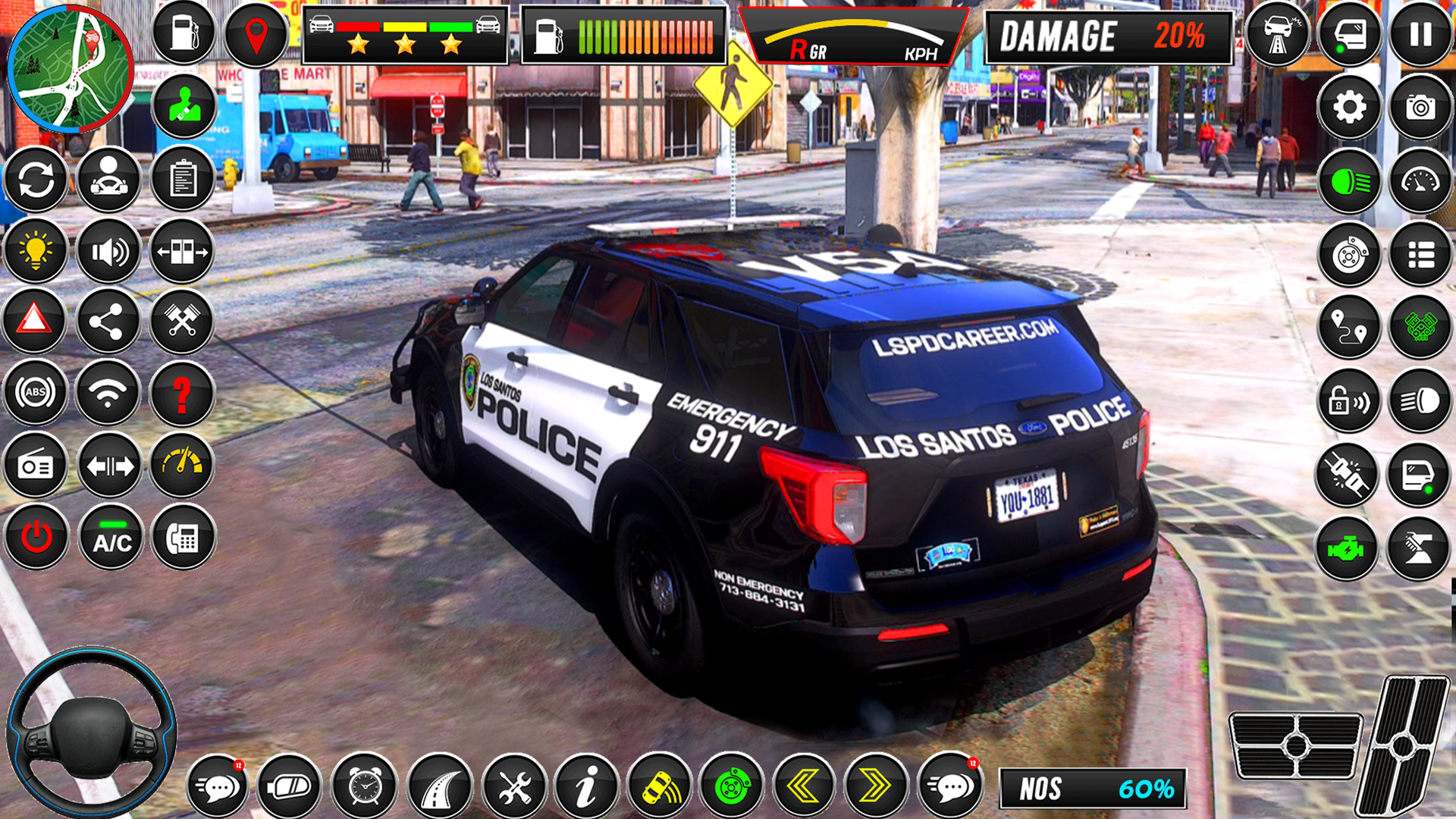 اسکرین شات 7 بازی US Police Car Parking Games 3D