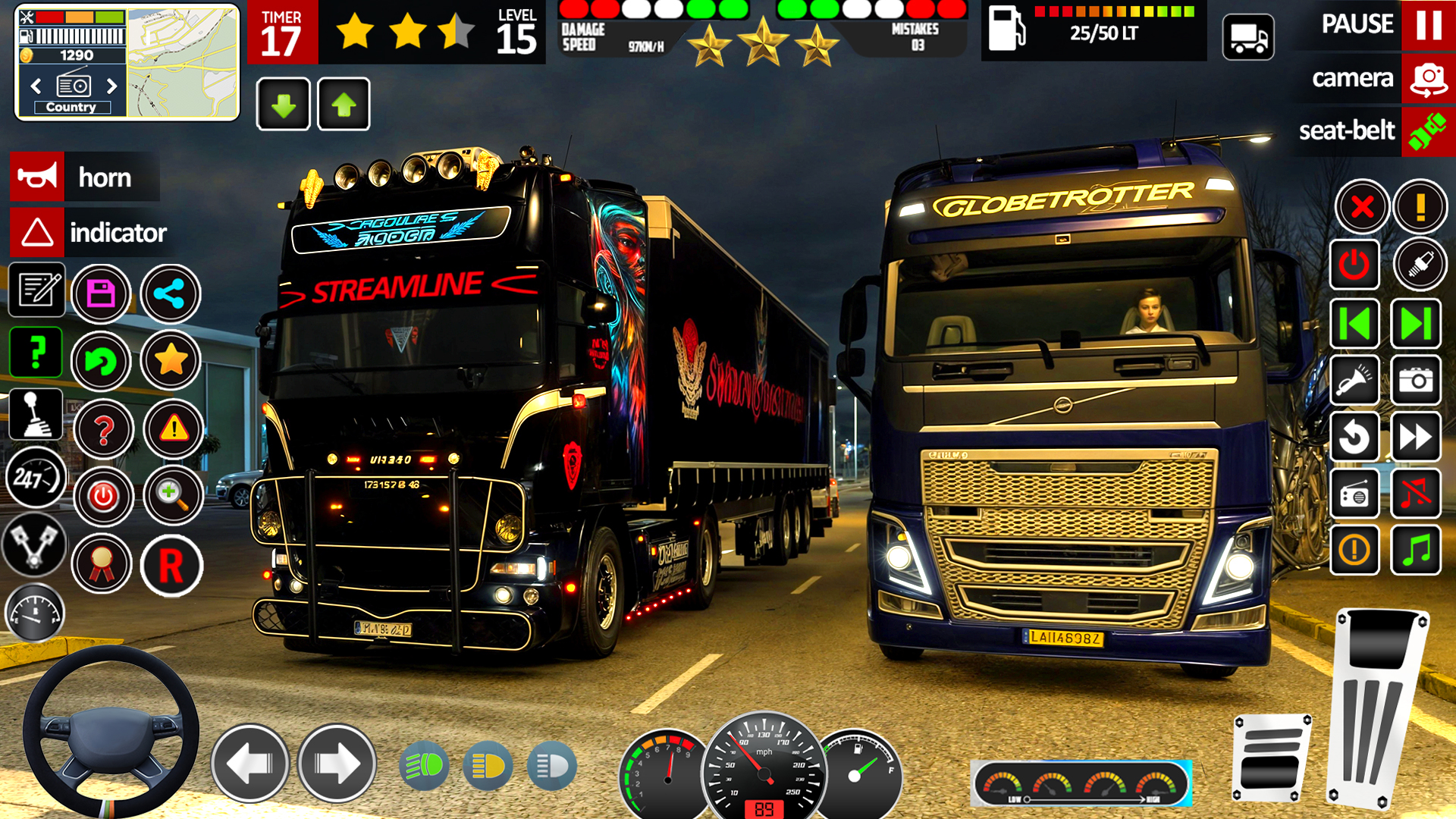 اسکرین شات 8 بازی City Truck Driving Game Sim 3D