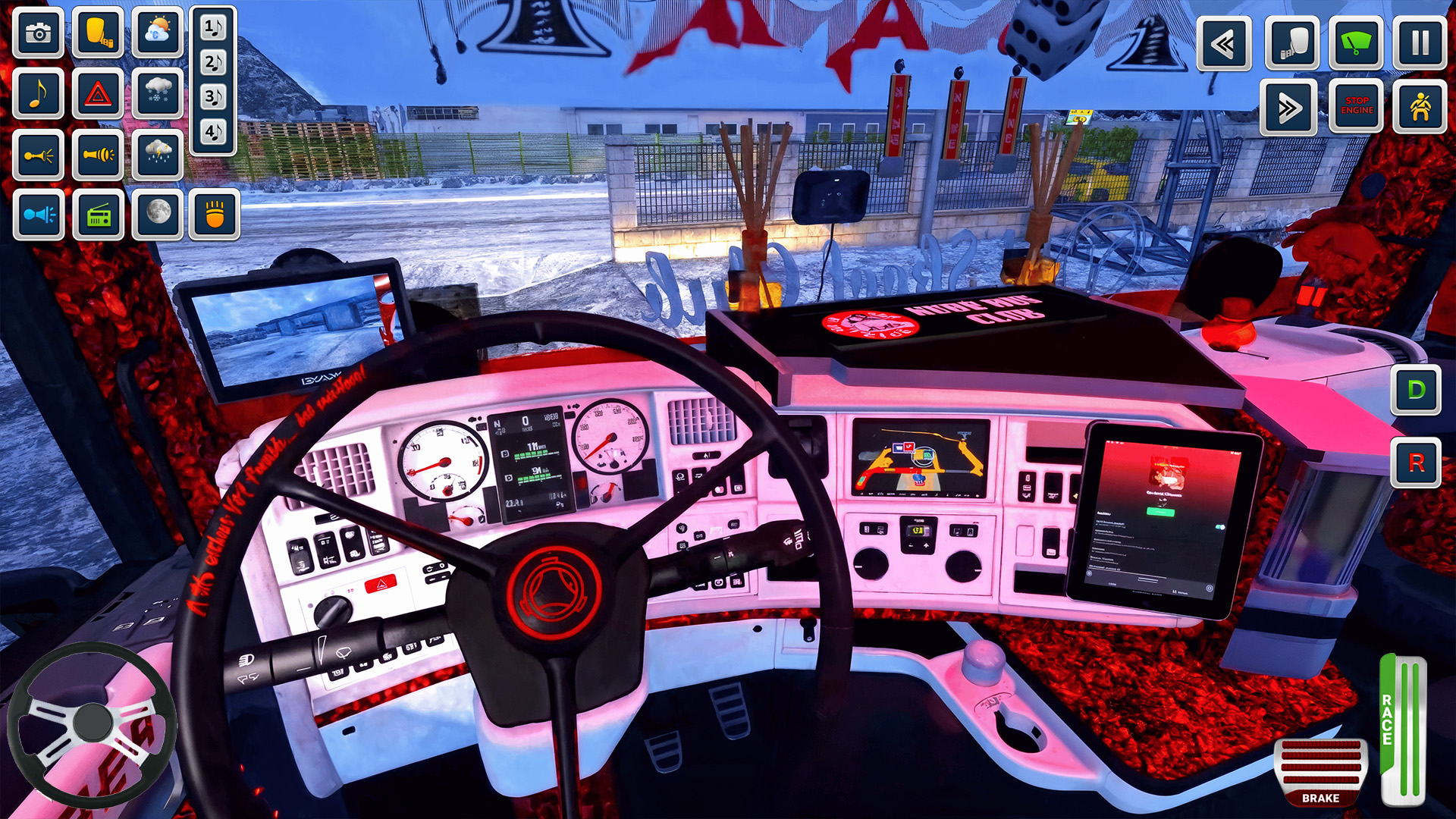 اسکرین شات 6 بازی City Truck Driving Game Sim 3D