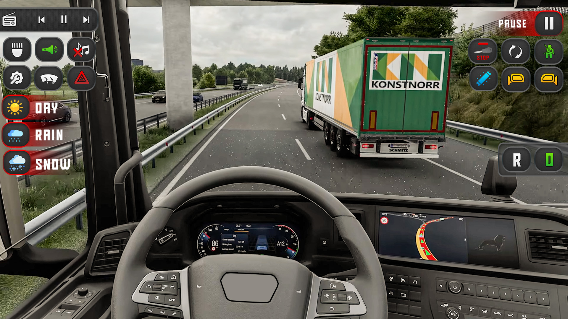 اسکرین شات 8 بازی City Truck Driving Game Sim 3D