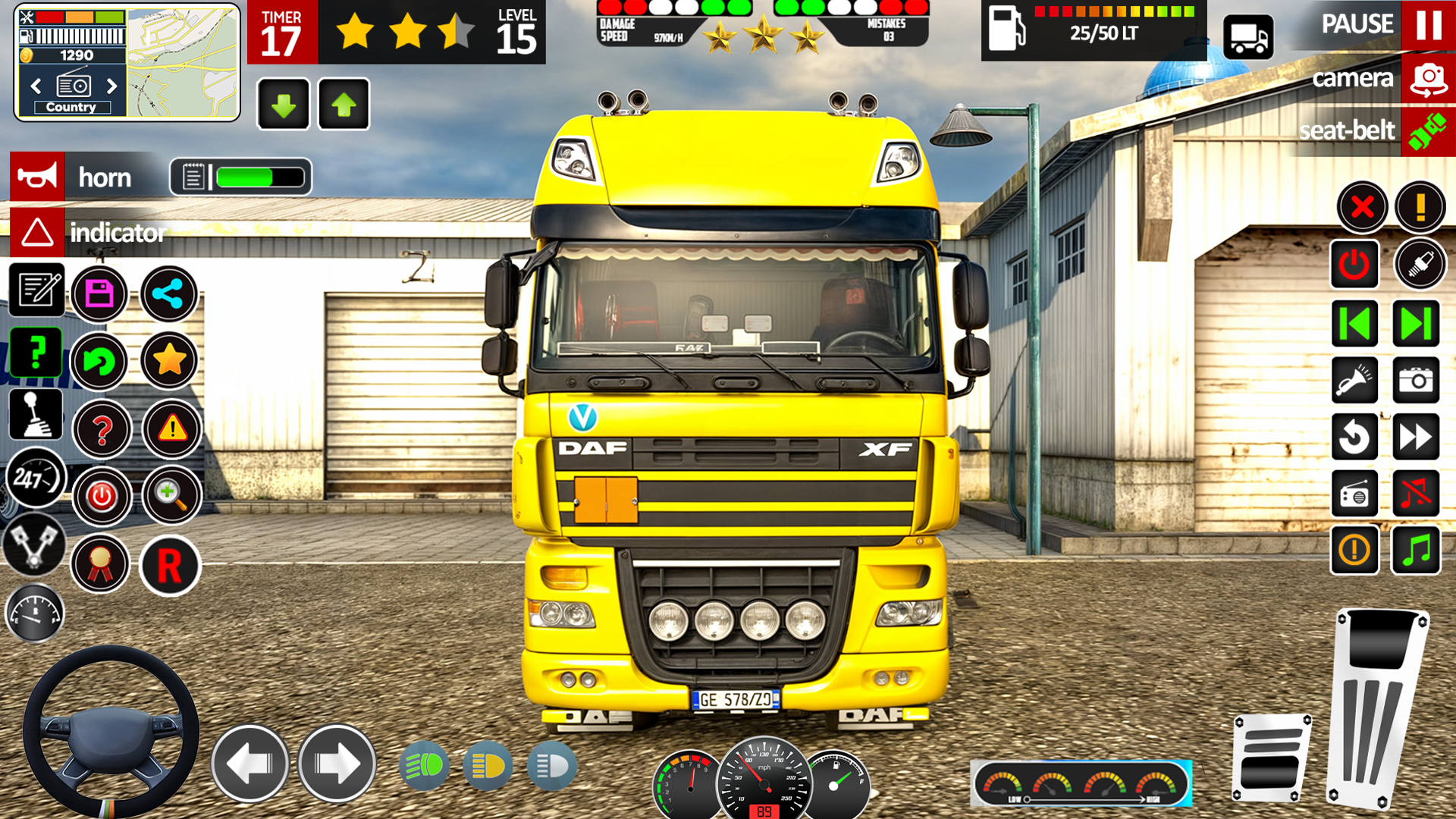 اسکرین شات 4 بازی City Truck Driving Game Sim 3D