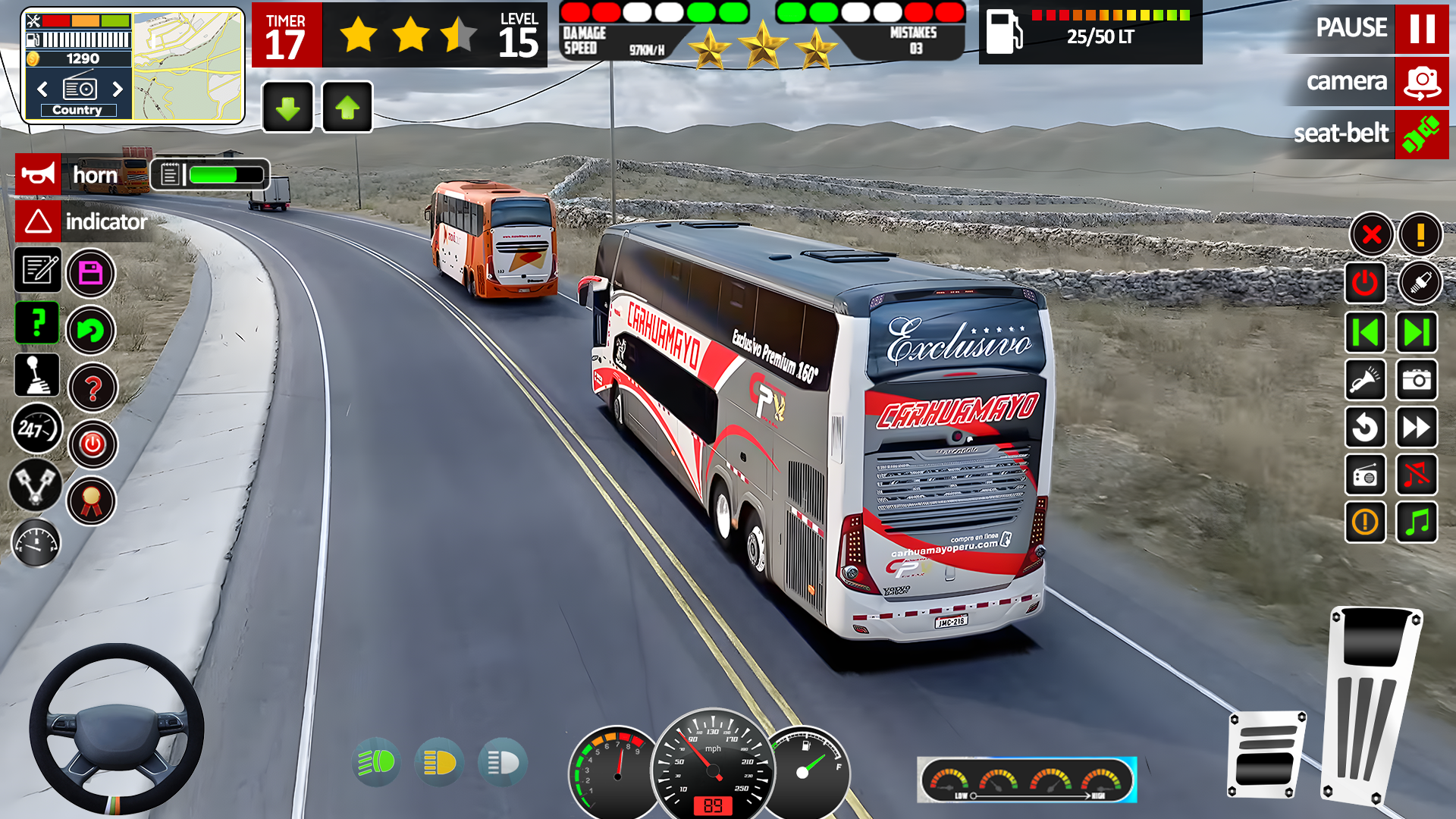 اسکرین شات 6 بازی US Bus Transport Simulator 3d
