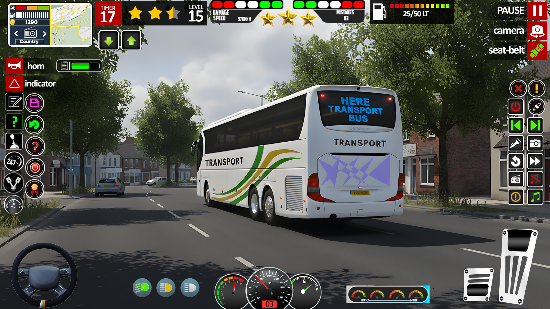 اسکرین شات 7 بازی US Bus Transport Simulator 3d