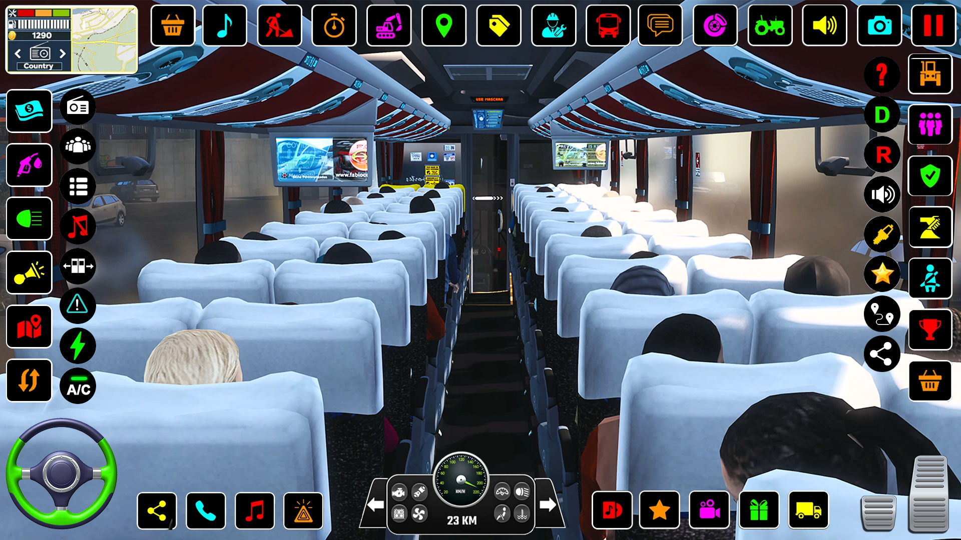 اسکرین شات 2 بازی US Bus Transport Simulator 3d