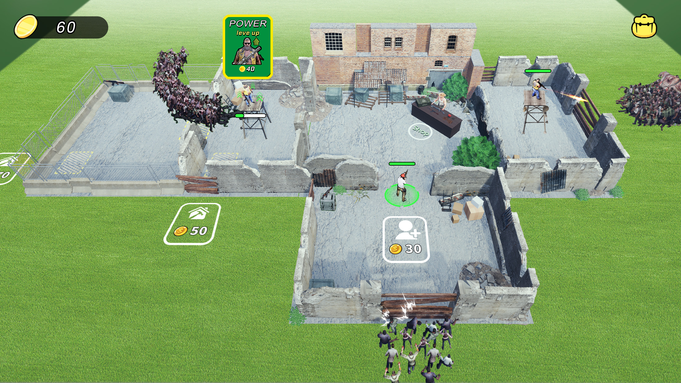 اسکرین شات 4 بازی Zombie Siege: Escape