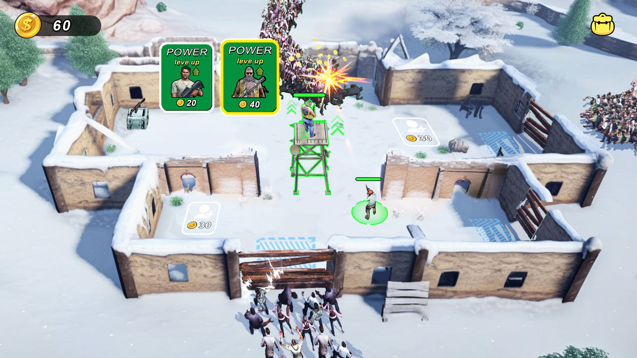 اسکرین شات 3 بازی Zombie Siege: Escape