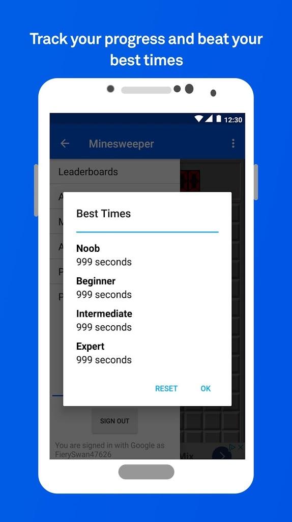 اسکرین شات 6 بازی Minesweeper Classic