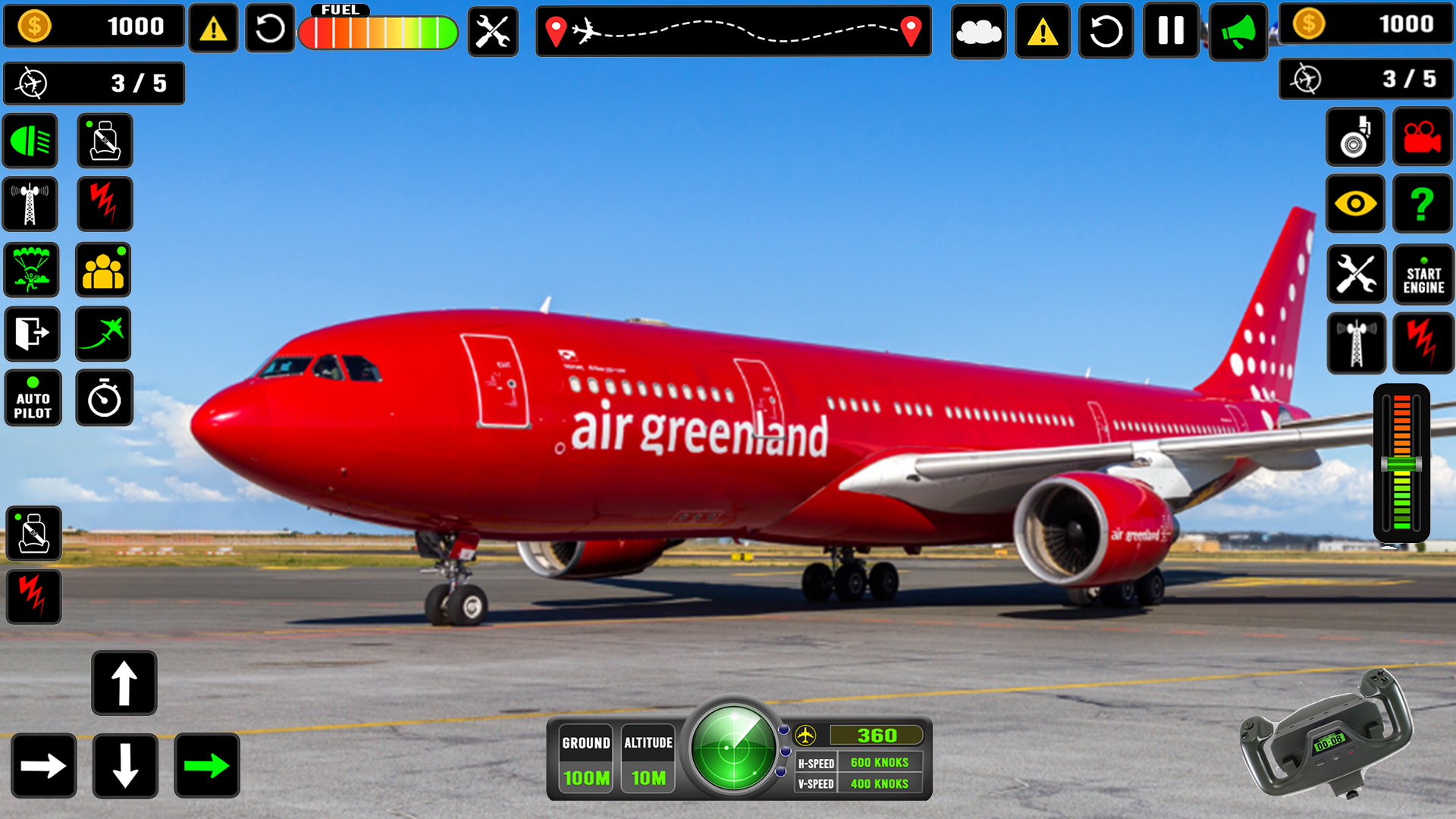 اسکرین شات 1 بازی Flight Pilot: Airplane Game 3D