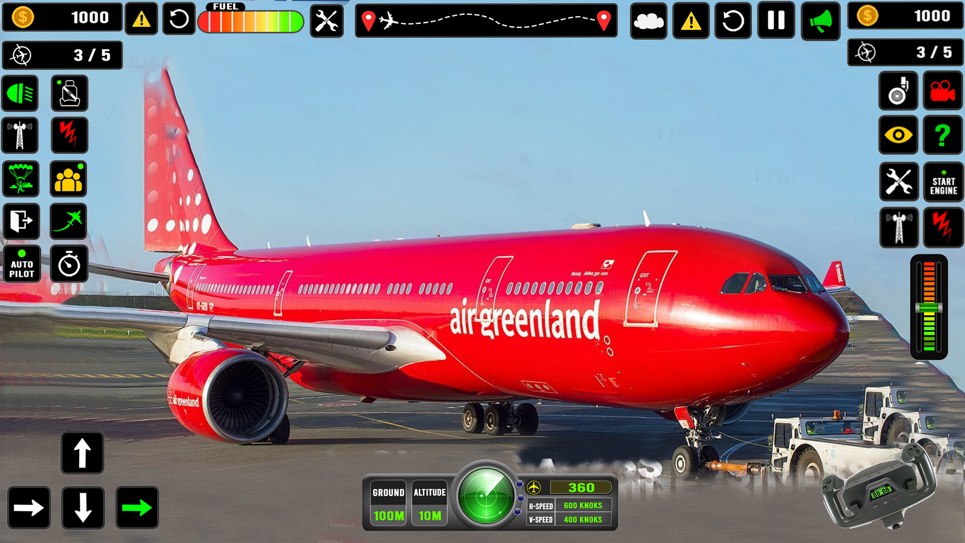 اسکرین شات 6 بازی Flight Pilot: Airplane Game 3D