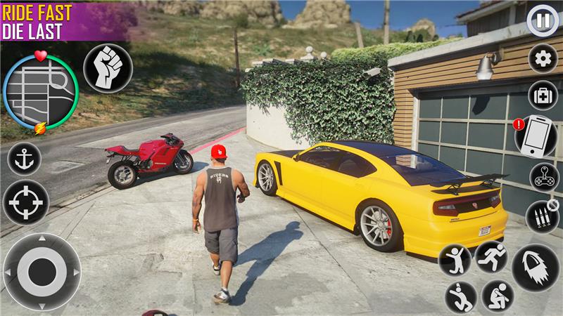 اسکرین شات 1 بازی World Gangster Simulator Game
