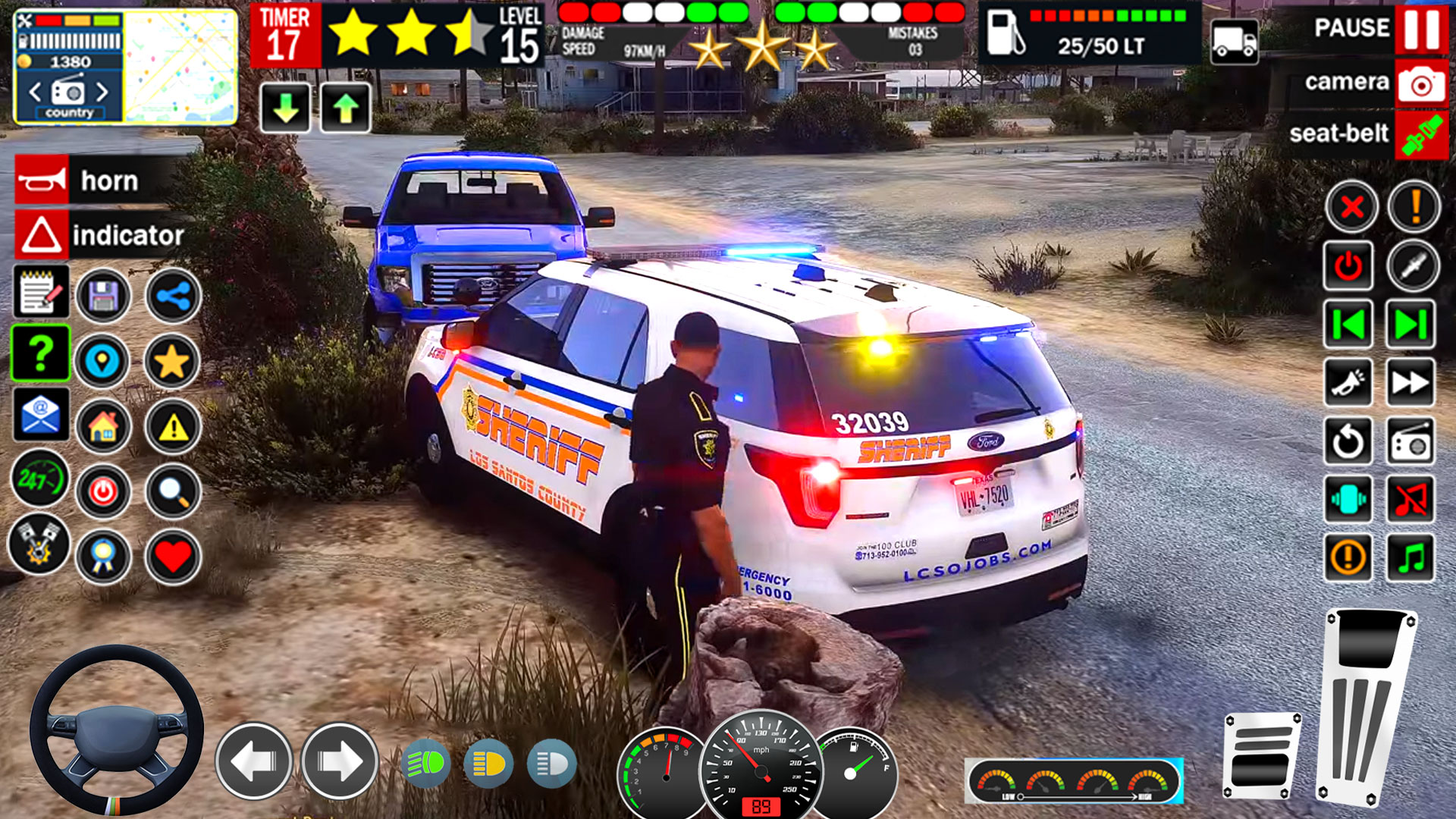 اسکرین شات 6 بازی Police Car Chase Cop Car Games