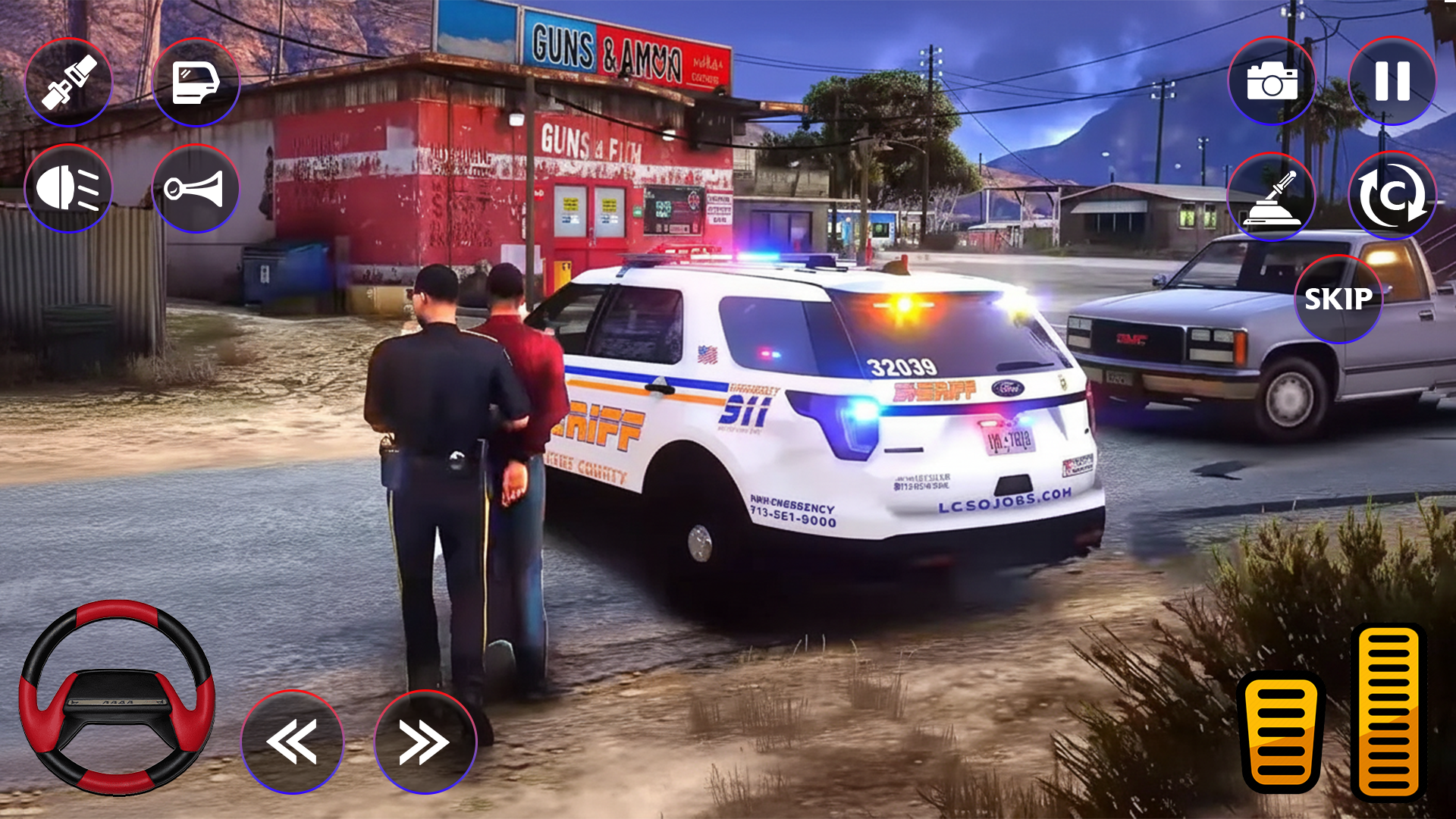 اسکرین شات 8 بازی Police Car Chase Cop Car Games