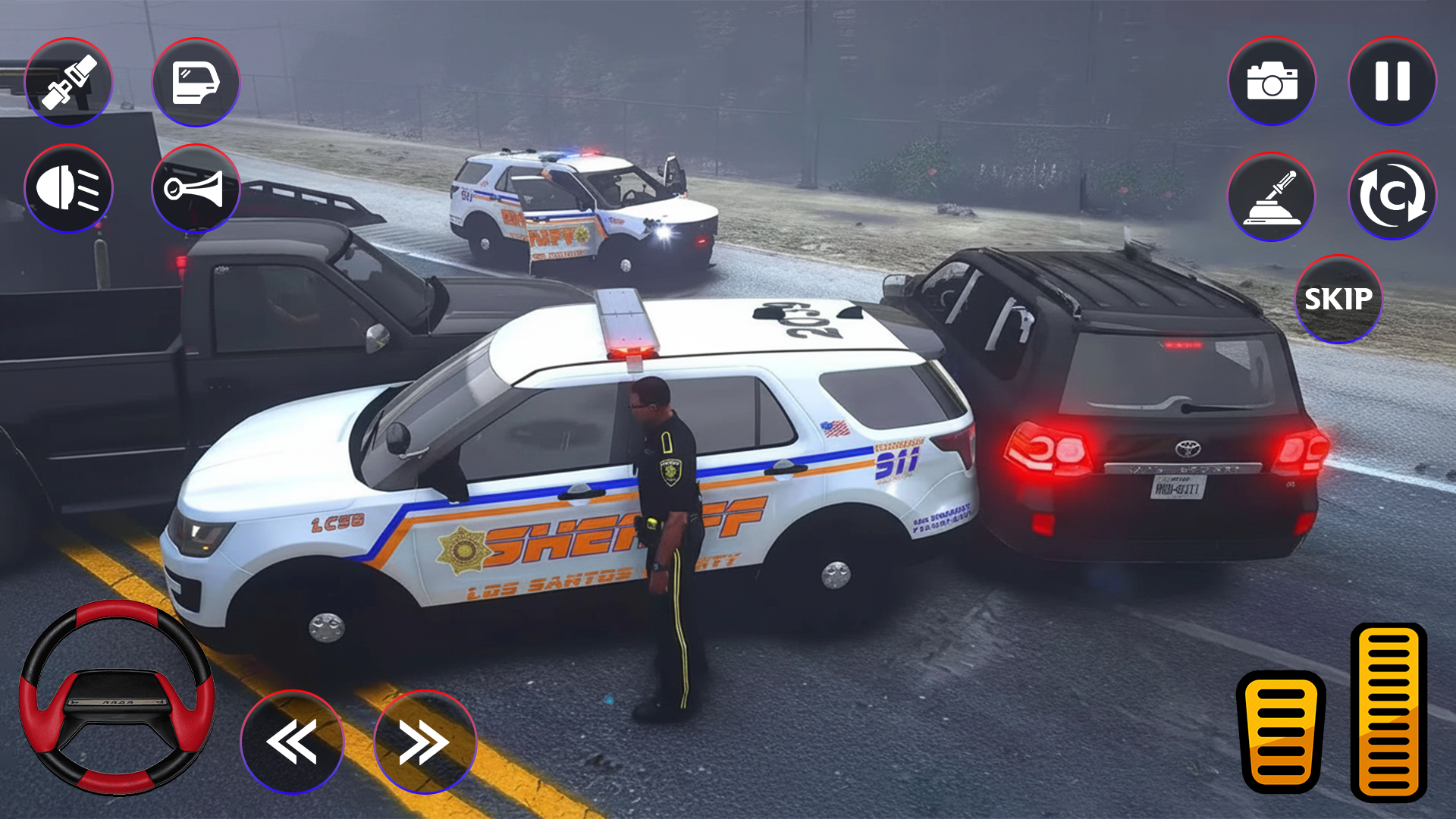 اسکرین شات 4 بازی Police Car Chase Cop Car Games