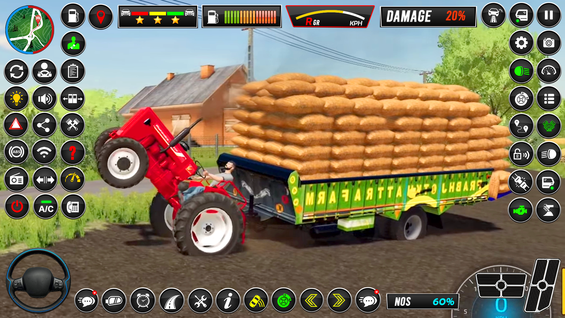 اسکرین شات 2 بازی Tractor Games: Farming Game 3D