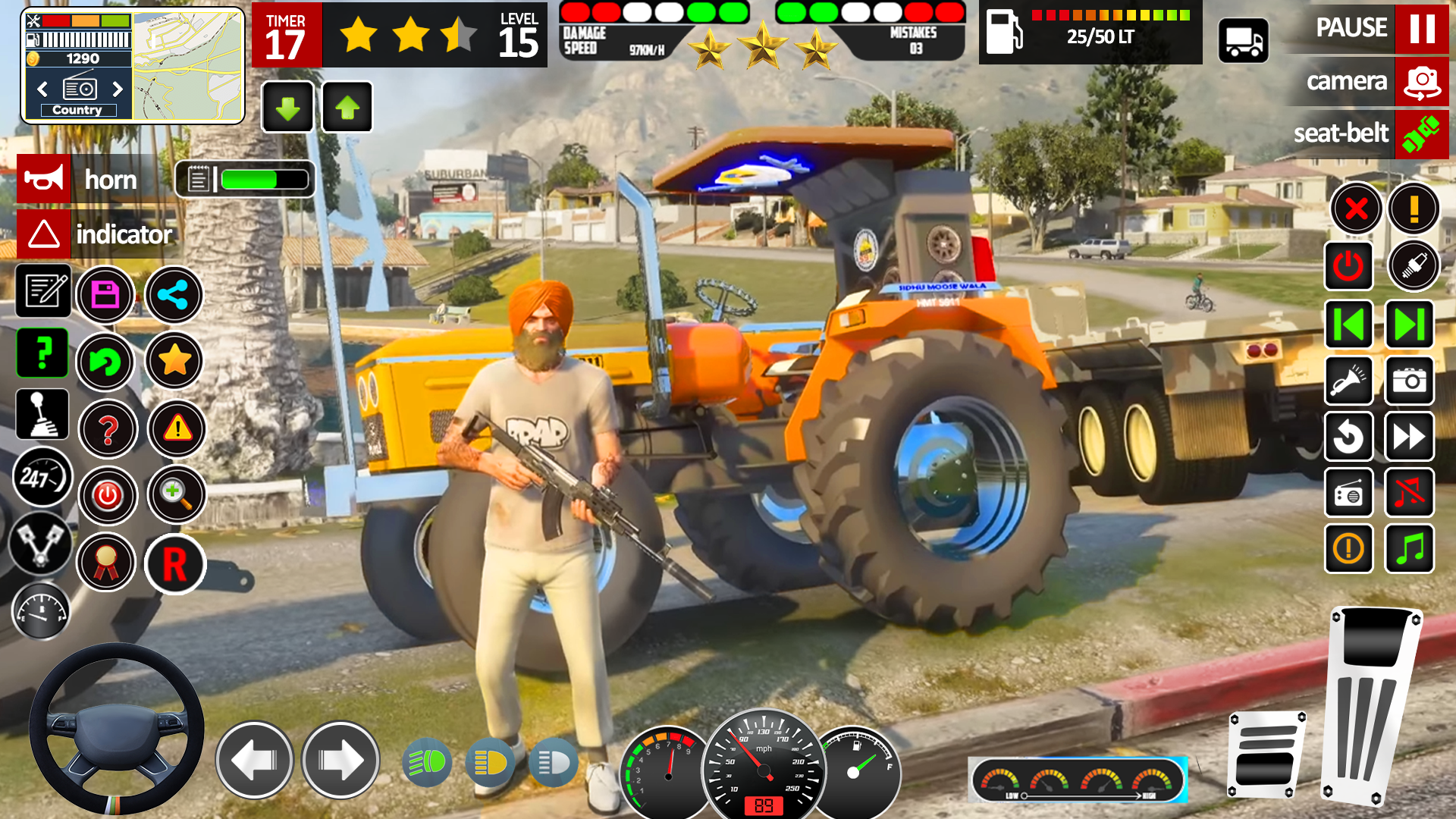 اسکرین شات 6 بازی Tractor Games: Farming Game 3D