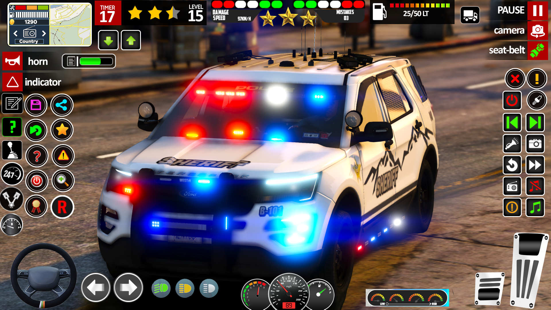 اسکرین شات 7 بازی Miami Police Super Car Parking