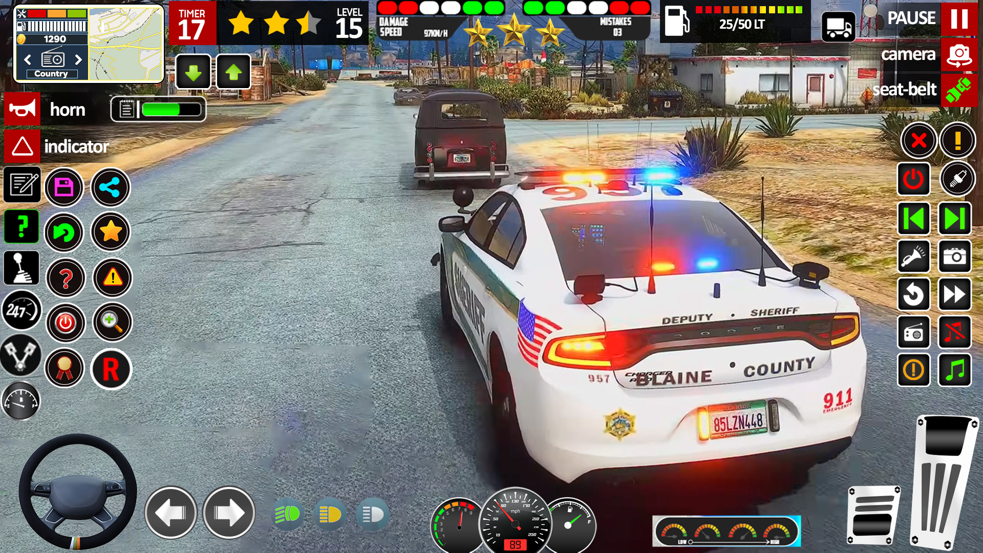 اسکرین شات 6 بازی Miami Police Super Car Parking