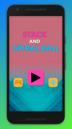 اسکرین شات 1 بازی Stack Spiral Jump and Fall Ball