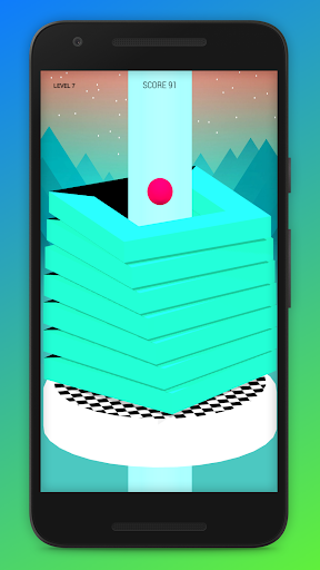 اسکرین شات 4 بازی Stack Spiral Jump and Fall Ball
