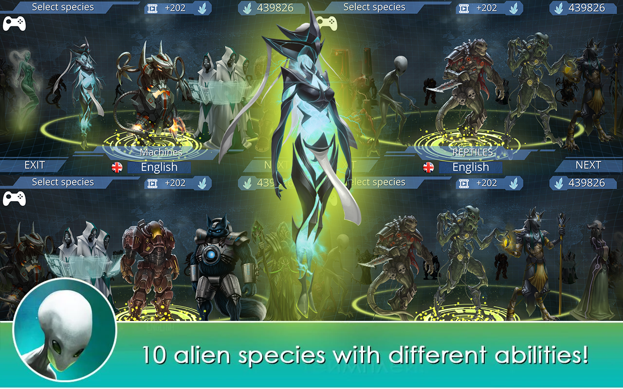 اسکرین شات 2 بازی XCore Galactic Plague Strategy