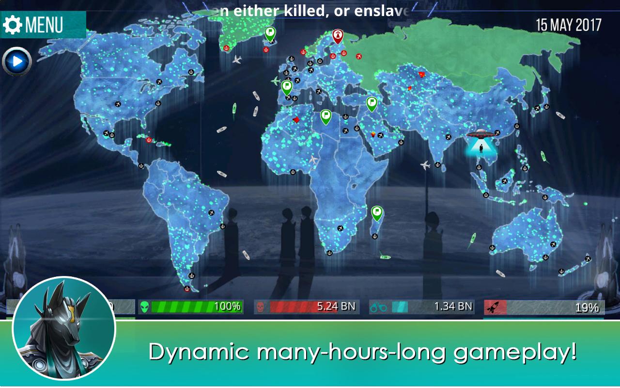 اسکرین شات 3 بازی XCore Galactic Plague Strategy