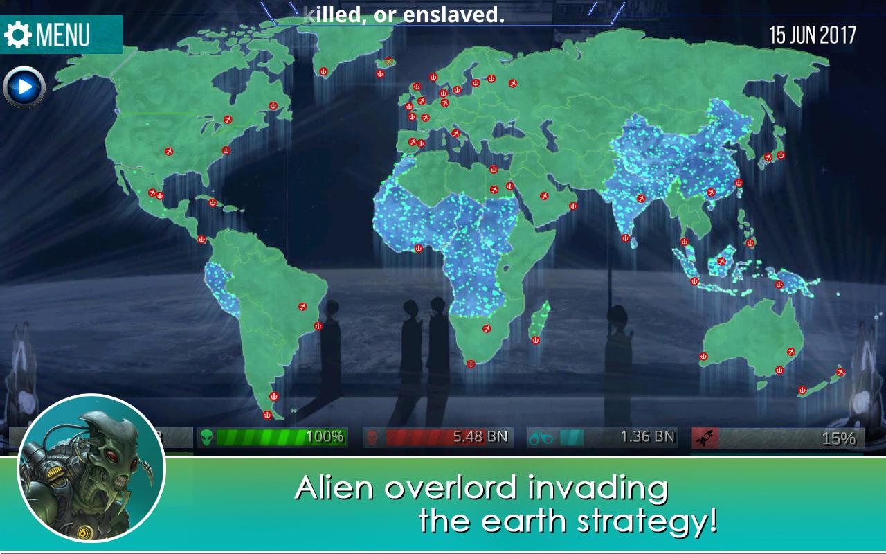 اسکرین شات 1 بازی XCore Galactic Plague Strategy
