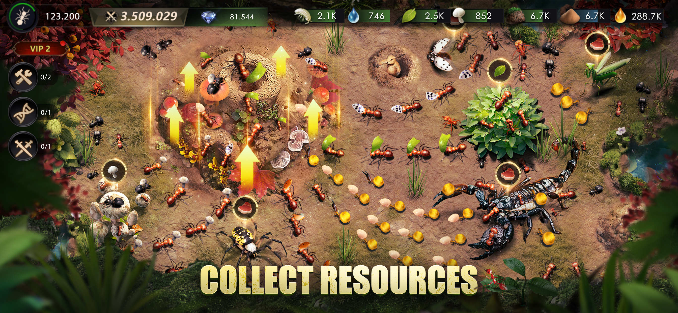 اسکرین شات 3 بازی The Ants: Underground Kingdom