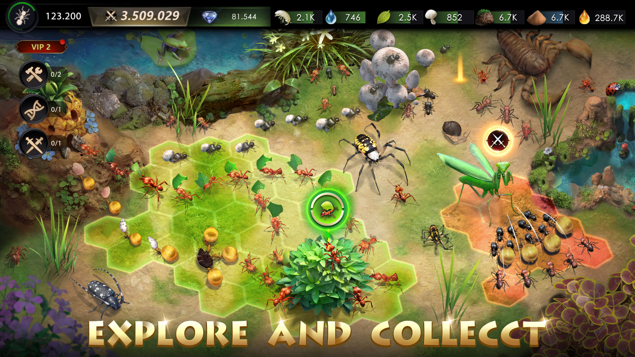 اسکرین شات 4 بازی The Ants: Underground Kingdom